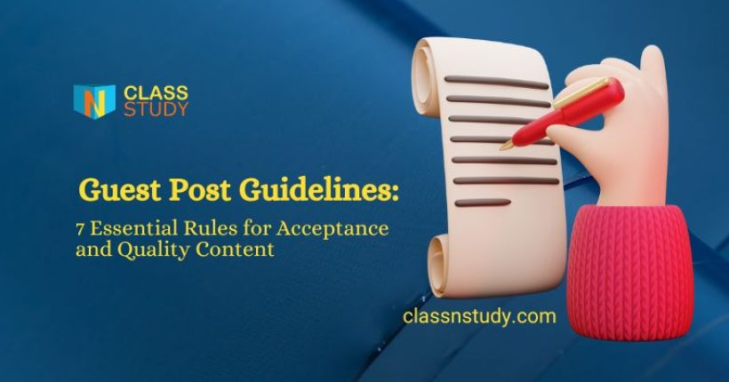 guest post guidelines